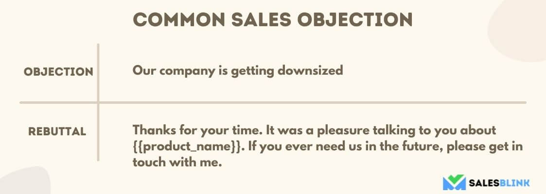 Objection 10 - overcome sales objections