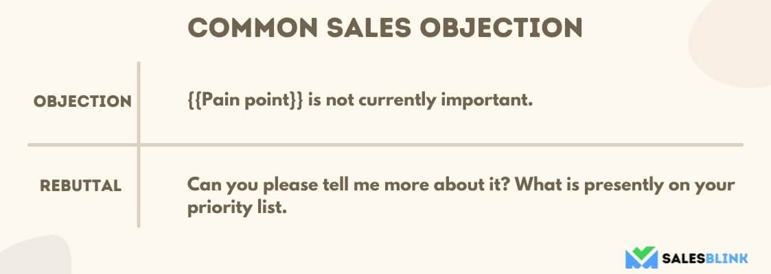 Objection 12 - overcome sales objections