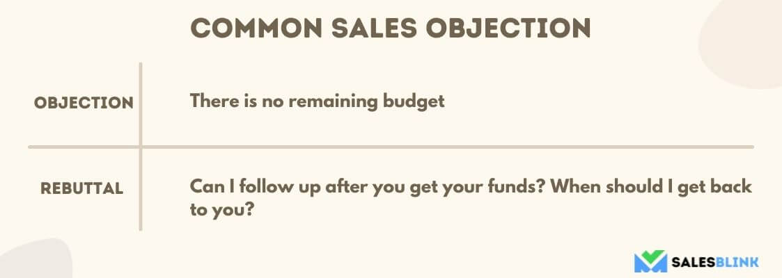 Objection 3 - overcome sales objections