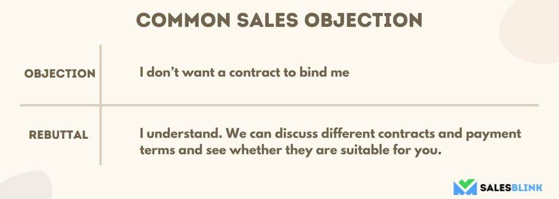 Objection 5 - overcome sales objections