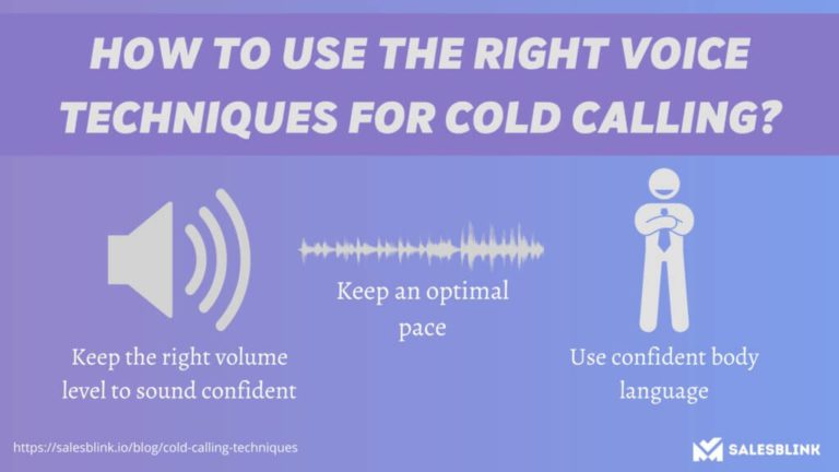 15 Expert Cold Calling Techniques In 2022 5 Templates   Cold Calling Voice Techniques Infographic Salesblink 768x432 