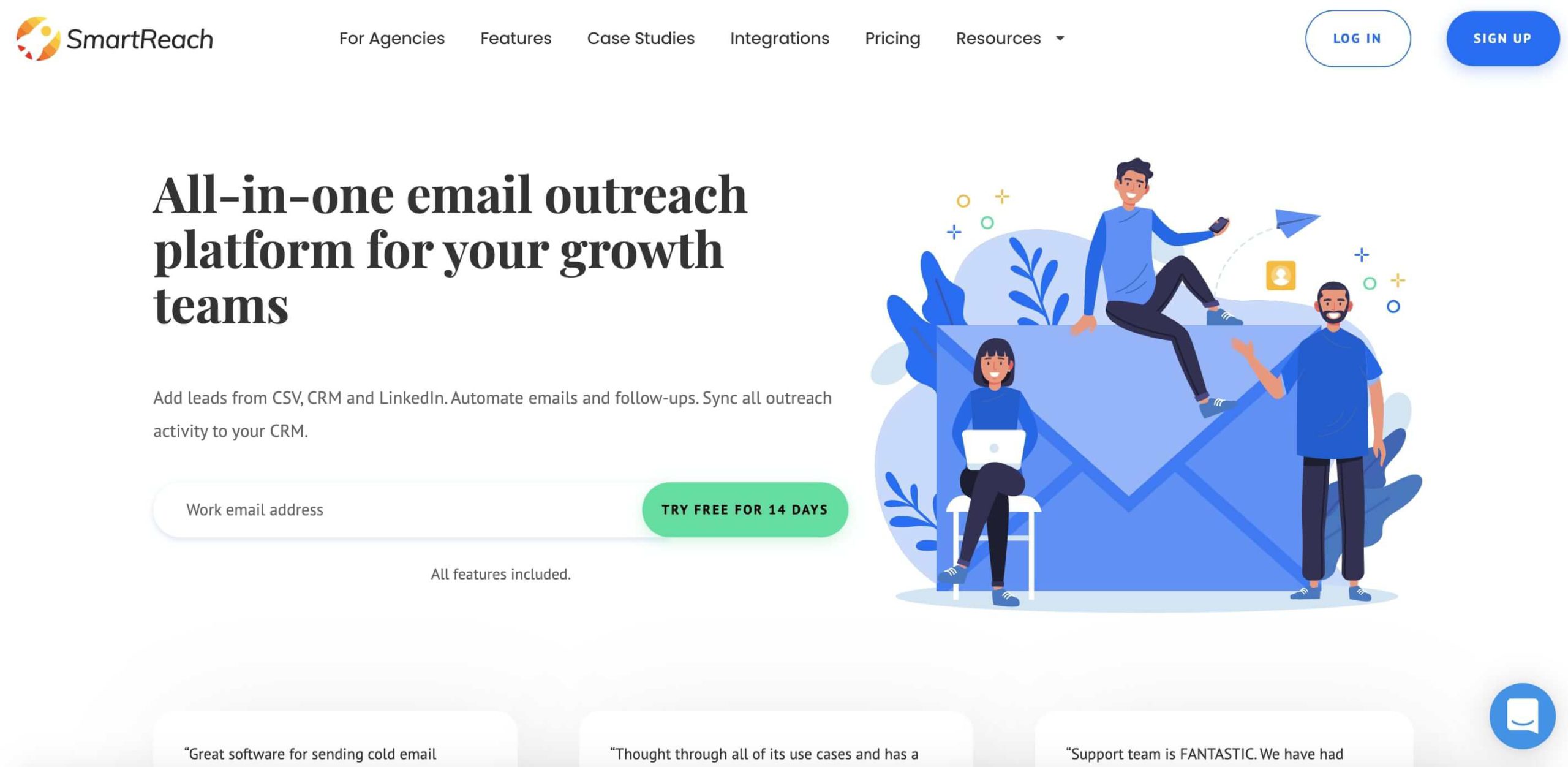 Smartreach - outreach tools for sales