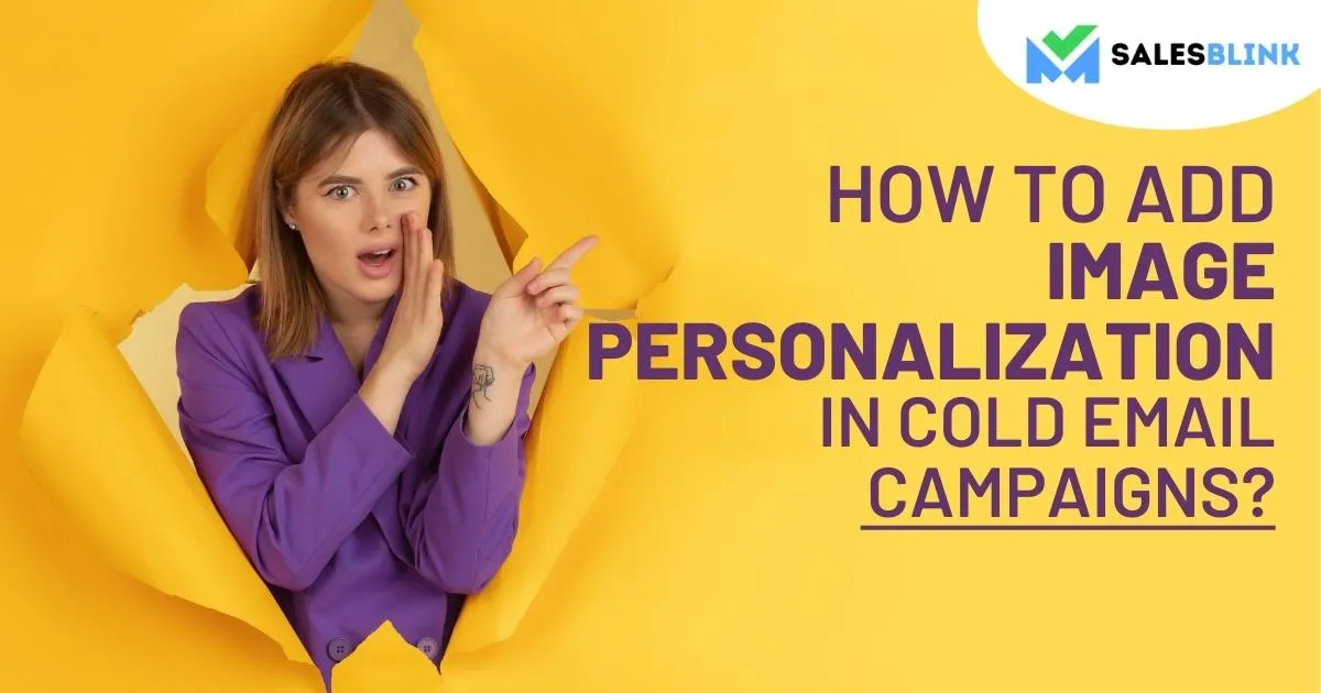 Image Personalization for Cold Emails