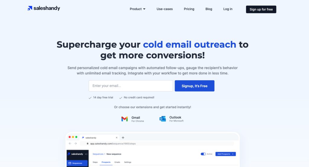SalesHandy - Cold Emailing Tool 