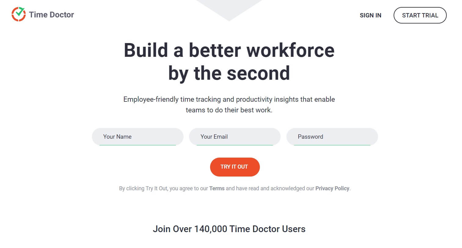 TimeDoctor  - SaaS tools for startups