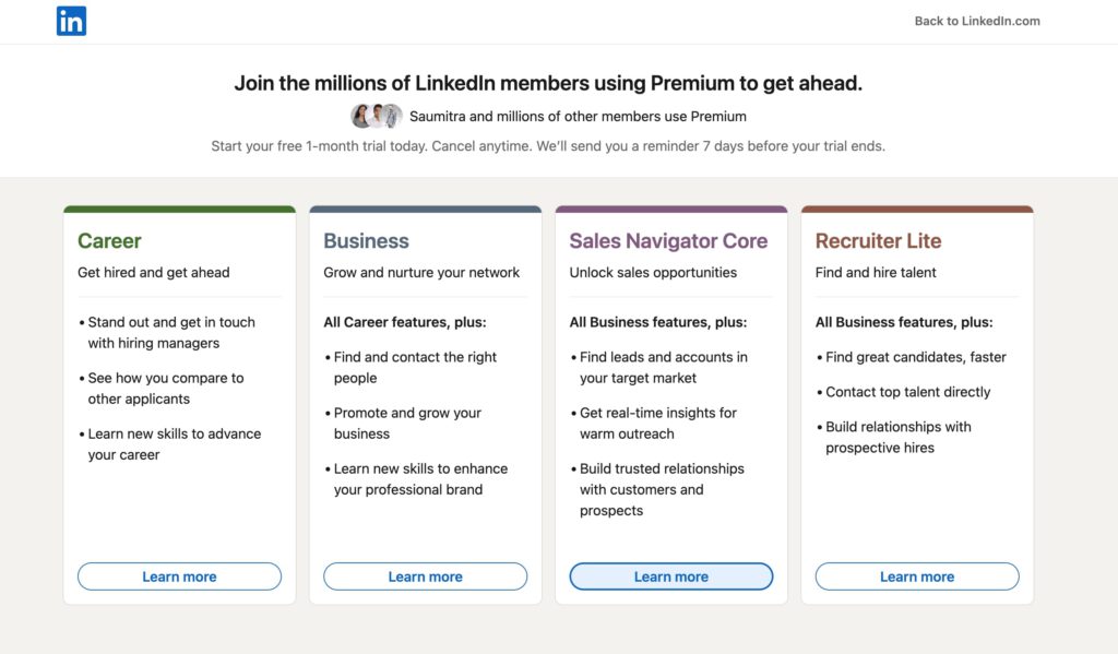 LinkedIn Sales Navigator - LinkedIn Lead Generation Tools 
