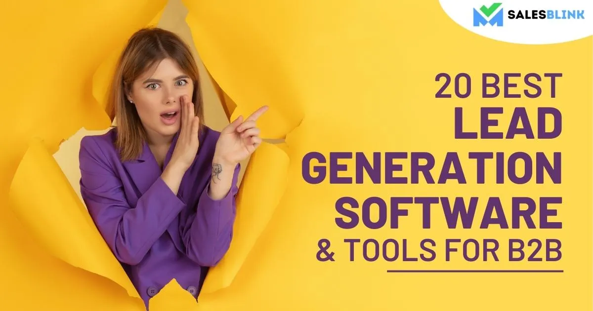 20 Best Lead Generation Software & Tools for B2B