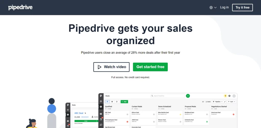 Pipedrive- lead generation software