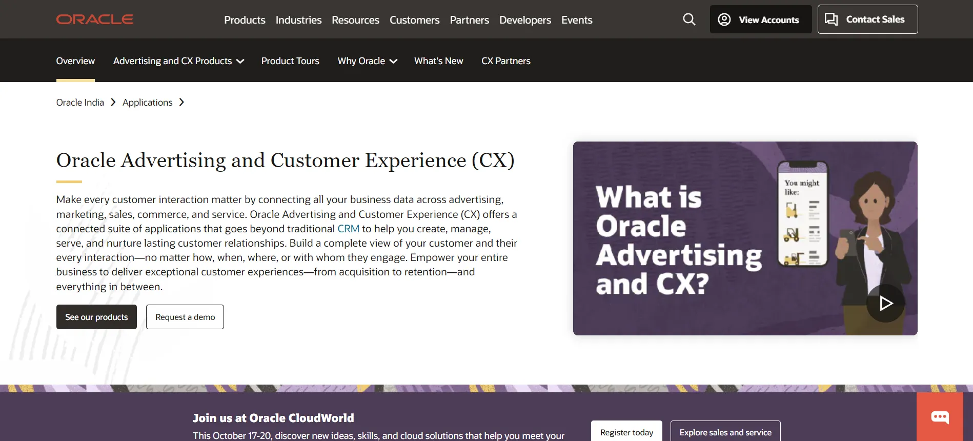 Oracle CX-CRM Tools