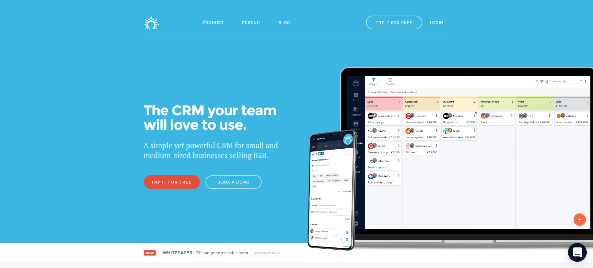 Salesflare-CRM Tools
