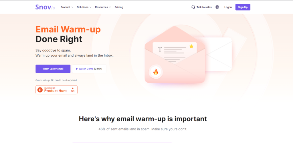 Snov.io - Email Warm-up