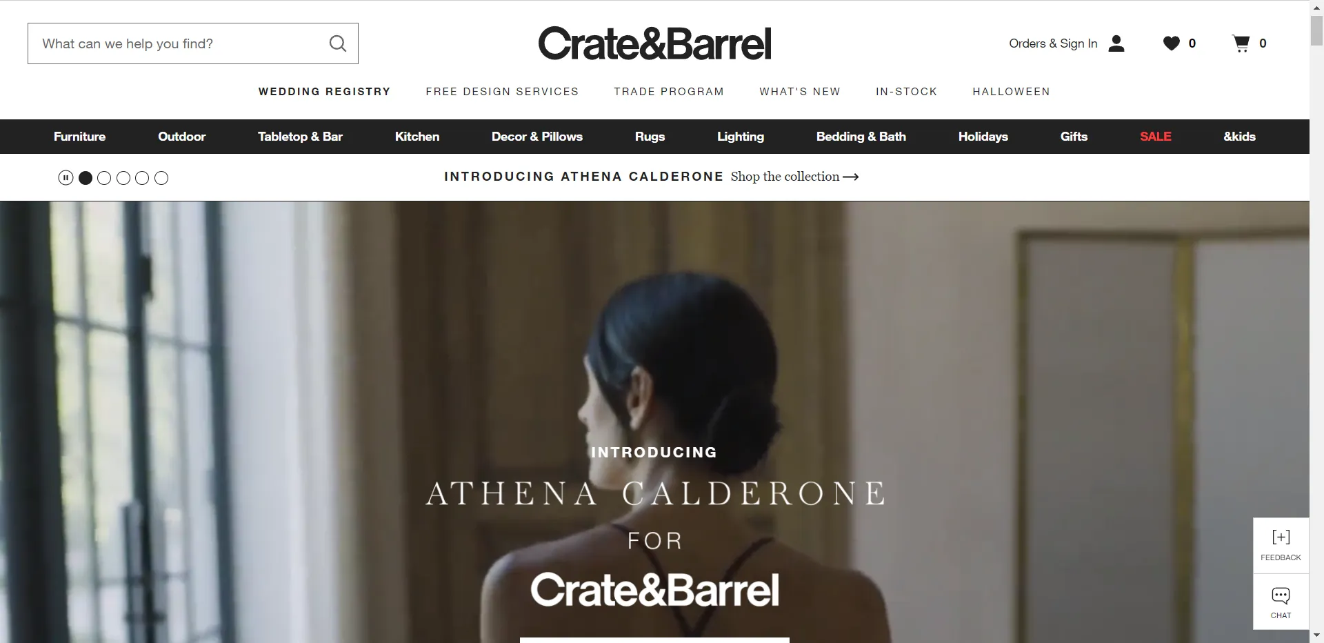 Crate and Barrel-Upselling and Cross-Selling