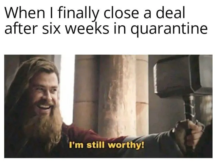 You know, I’m of an avenger myself