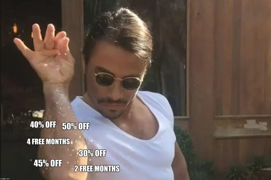 Trying to close deals during the last week of the quarter be like