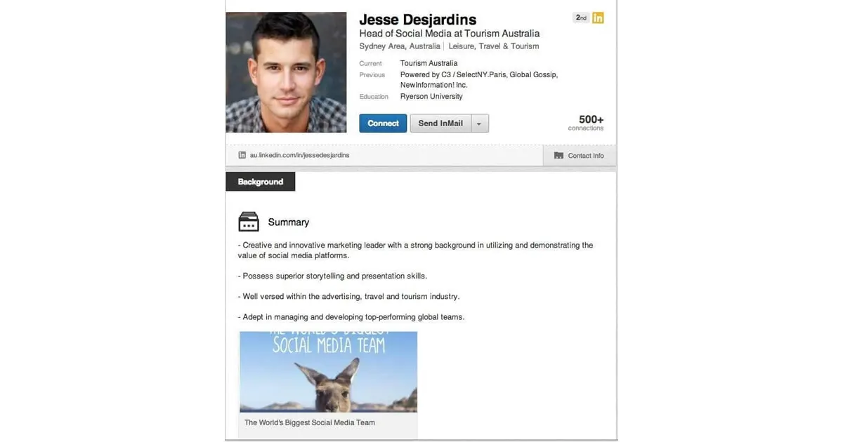 Personalize the LinkedIn Outreach messages