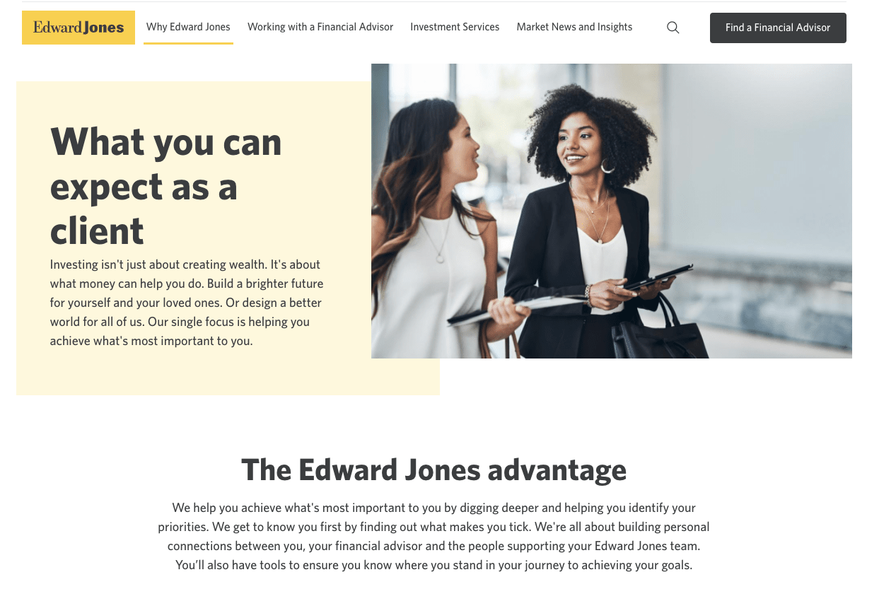 Edward Jones’ Sales Pitch