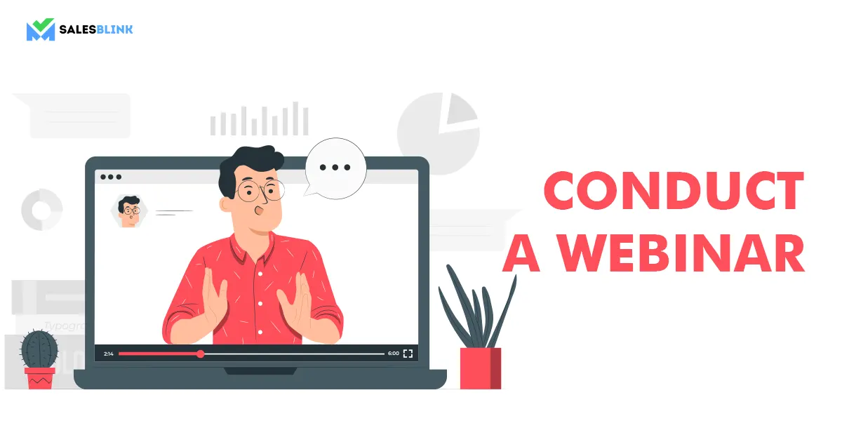 Conduct a webinar