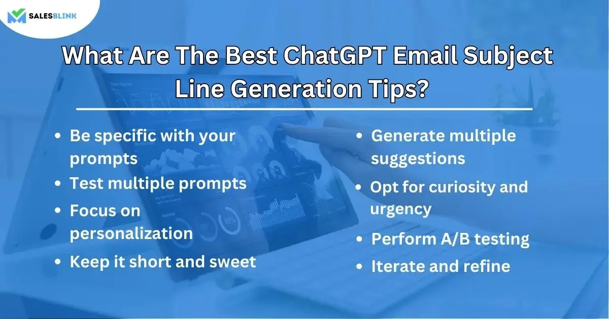 The Best ChatGPT Email Subject Line Generation Tips