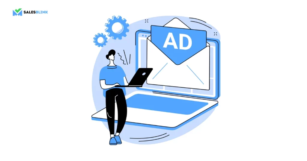Use visuals cold email follow ups salesblink featured