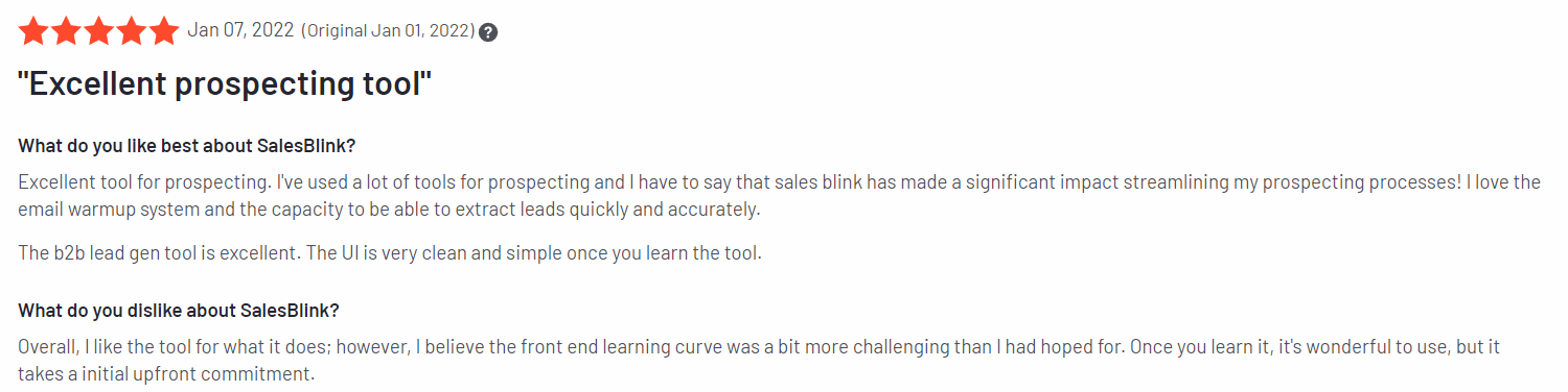 SalesBlink.io Review