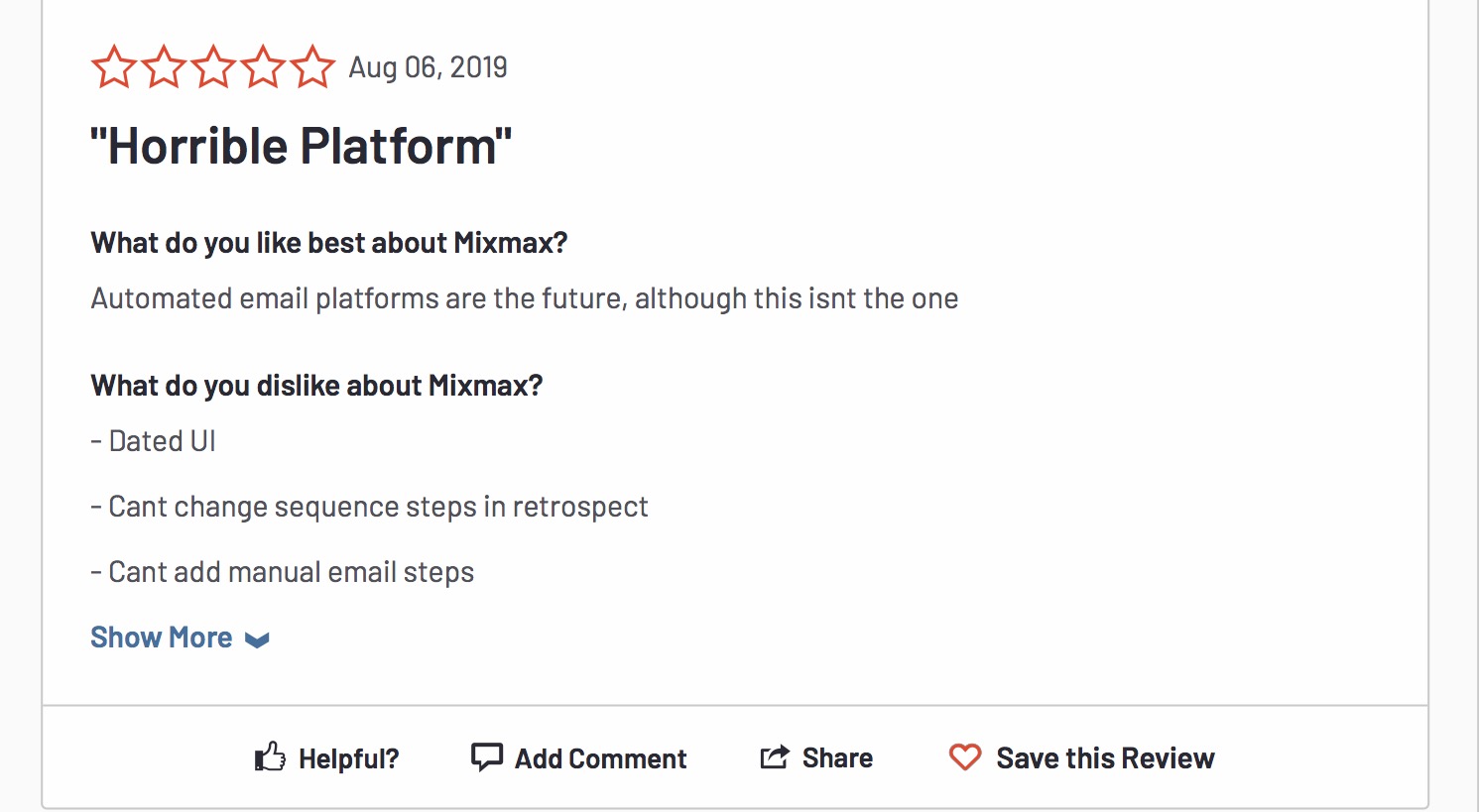 Mixmax User Reviews