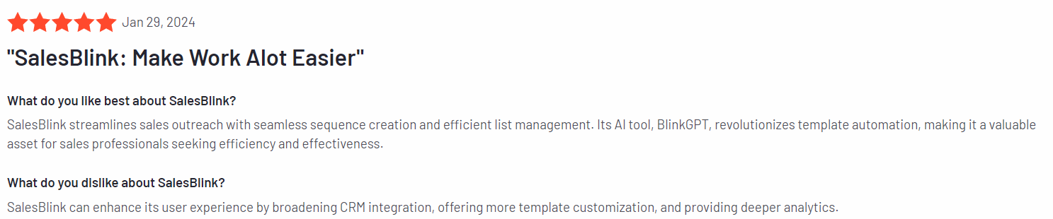 SalesBlink.io Review