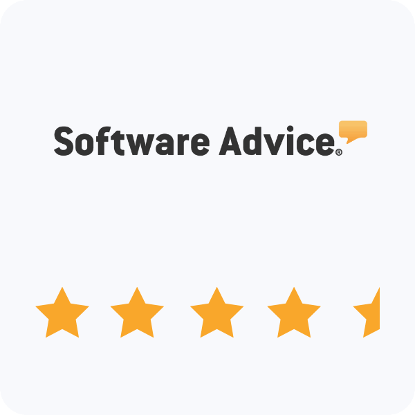 Highly Rated on Software Advice