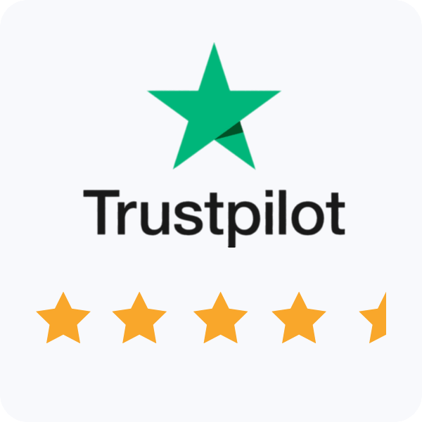 Highly Rated on Trustpilot