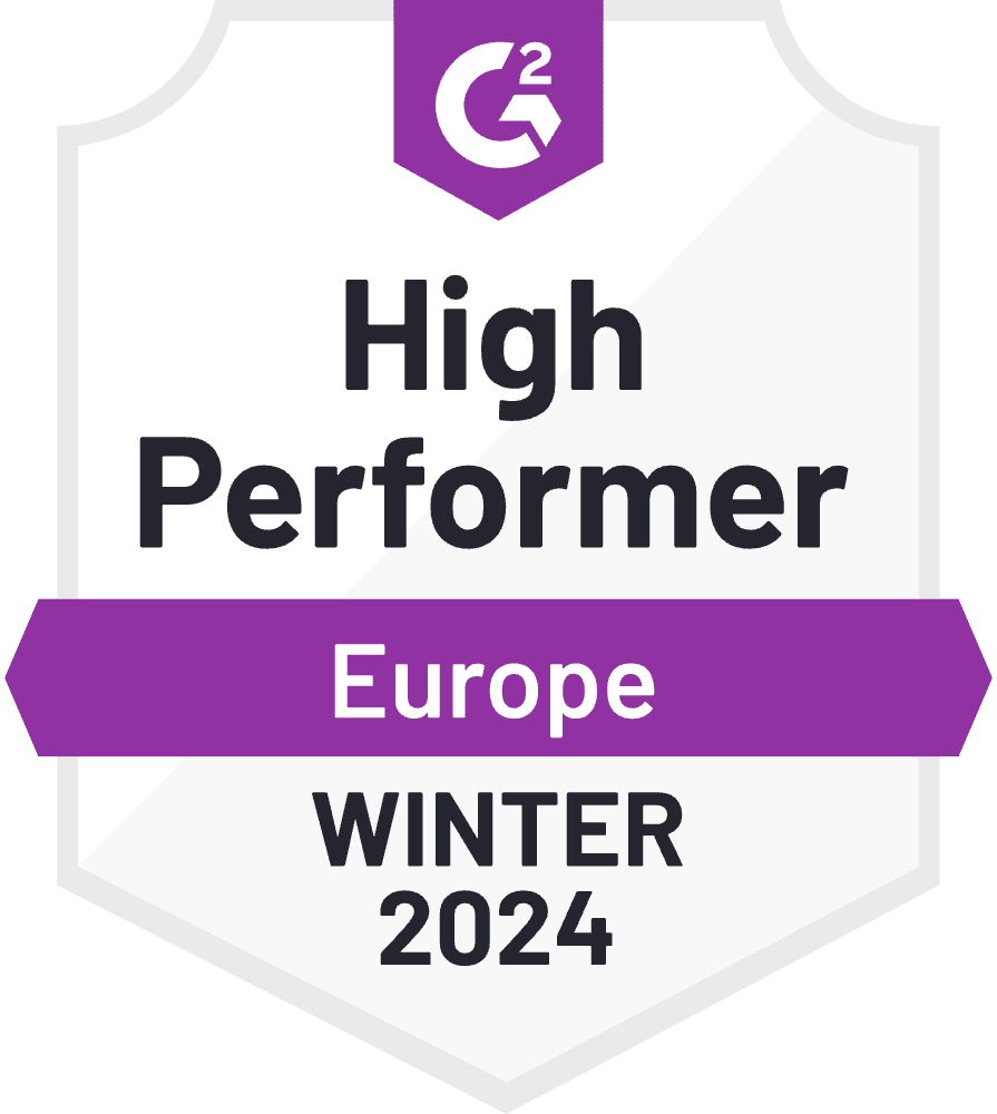 G2 High Performer Fall 2022 Award